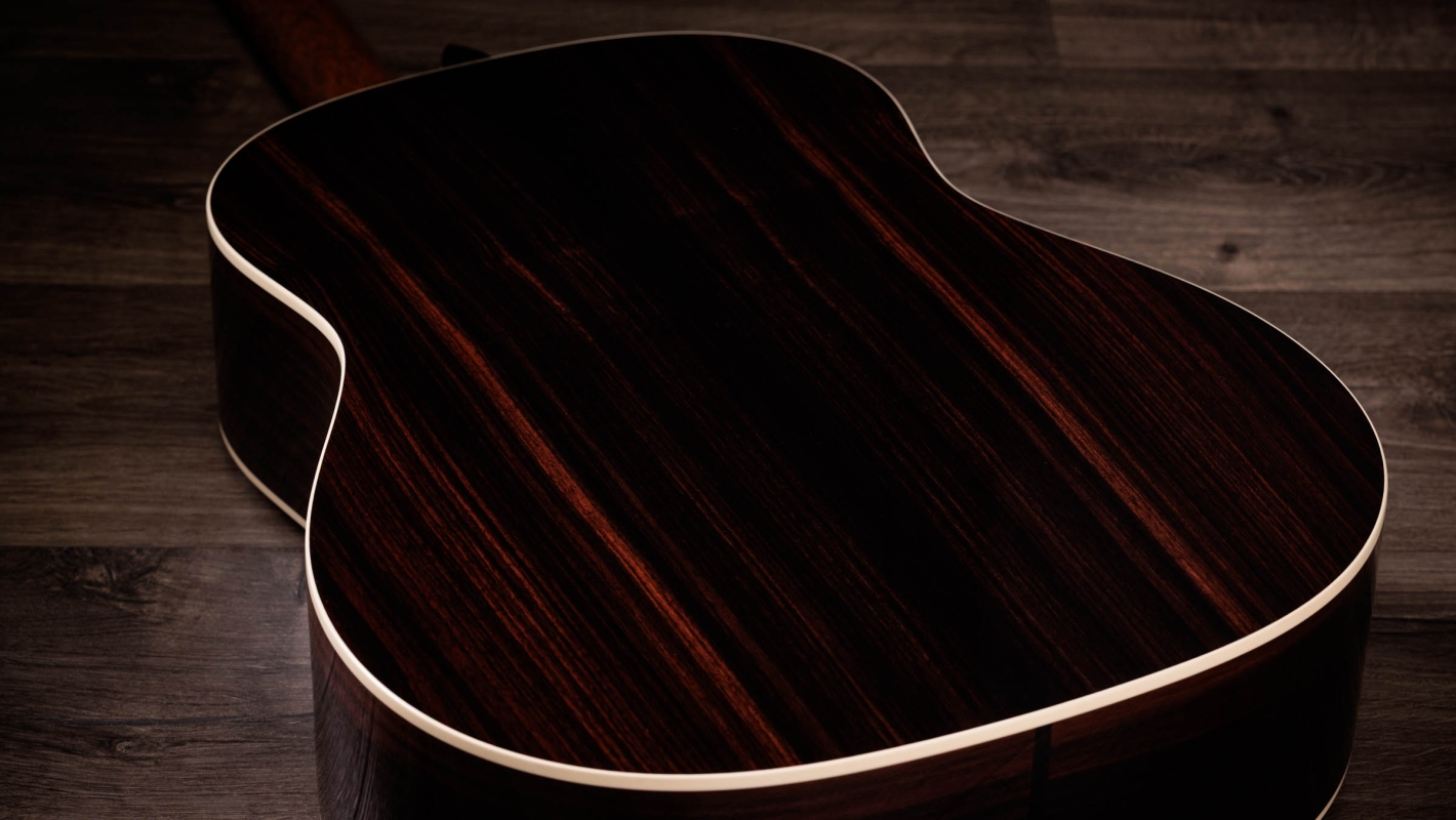 Gold Label 717e Blacktop Indian Rosewood Acoustic-Electric