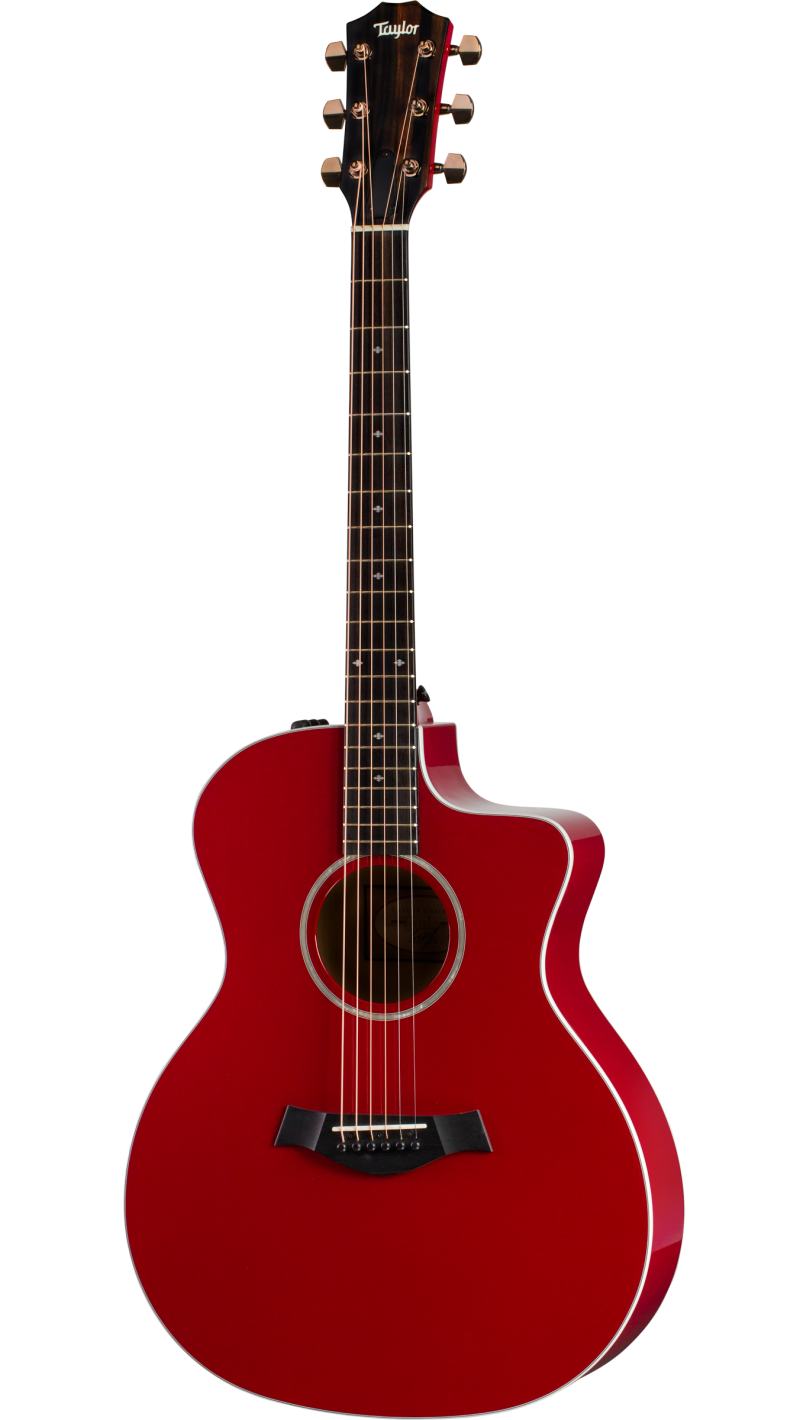 214ce-RED DLX Maple | Taylor