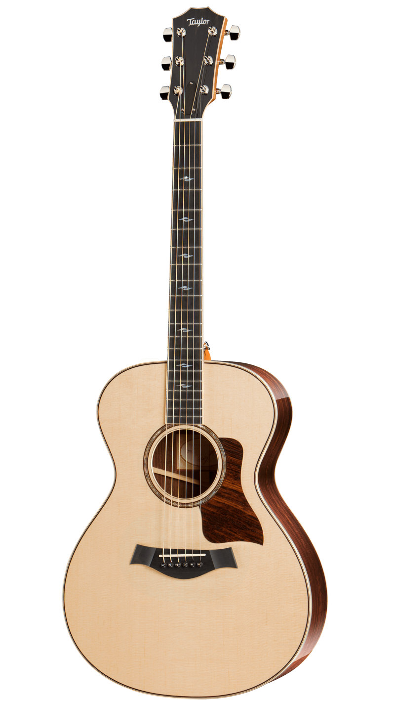 Taylorのナチュラルなアコースティックギター taylor-features-shapes-grand-