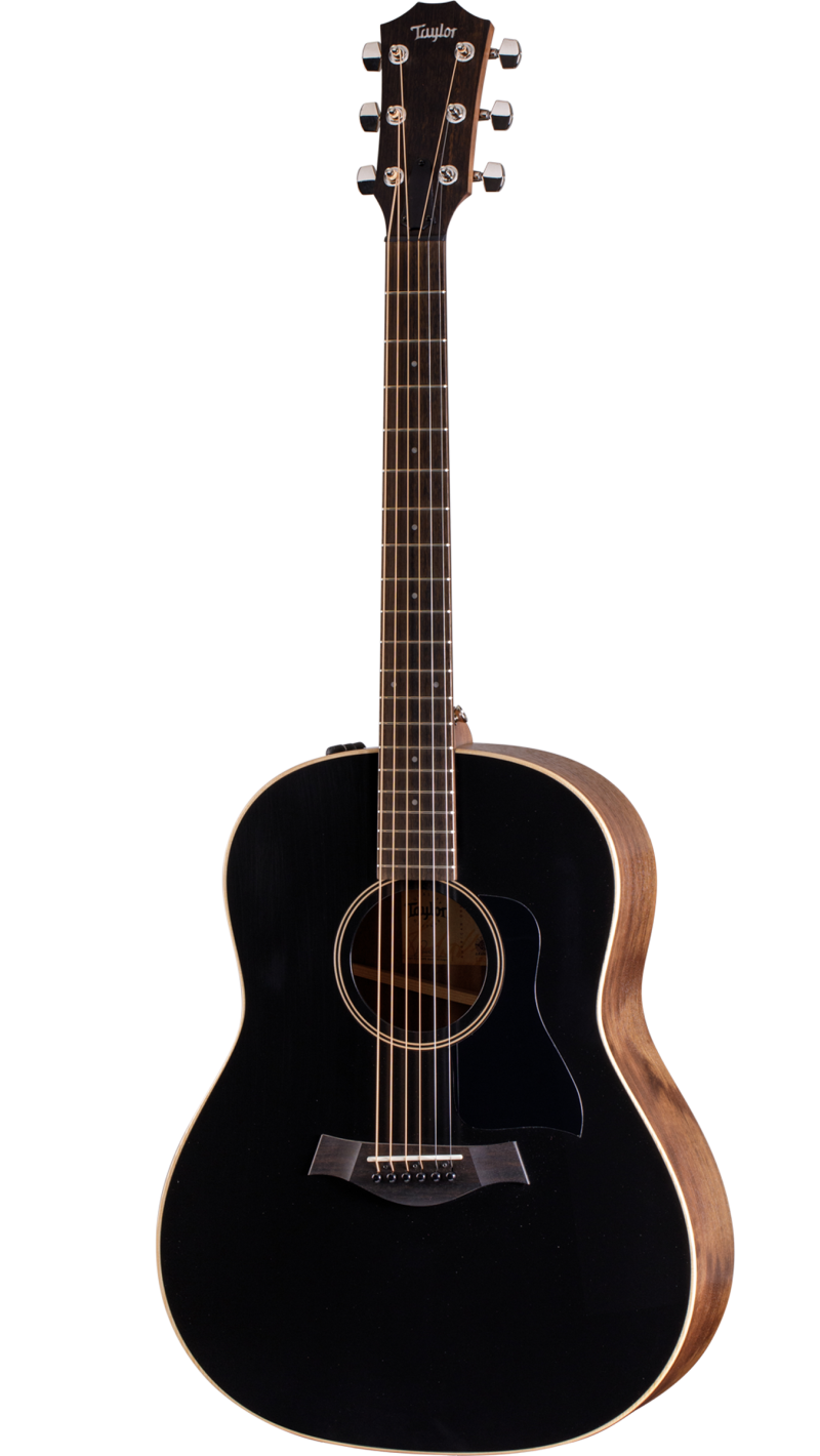 AD17e Blacktop Walnut Acoustic Electric Guitar Taylor Guitars