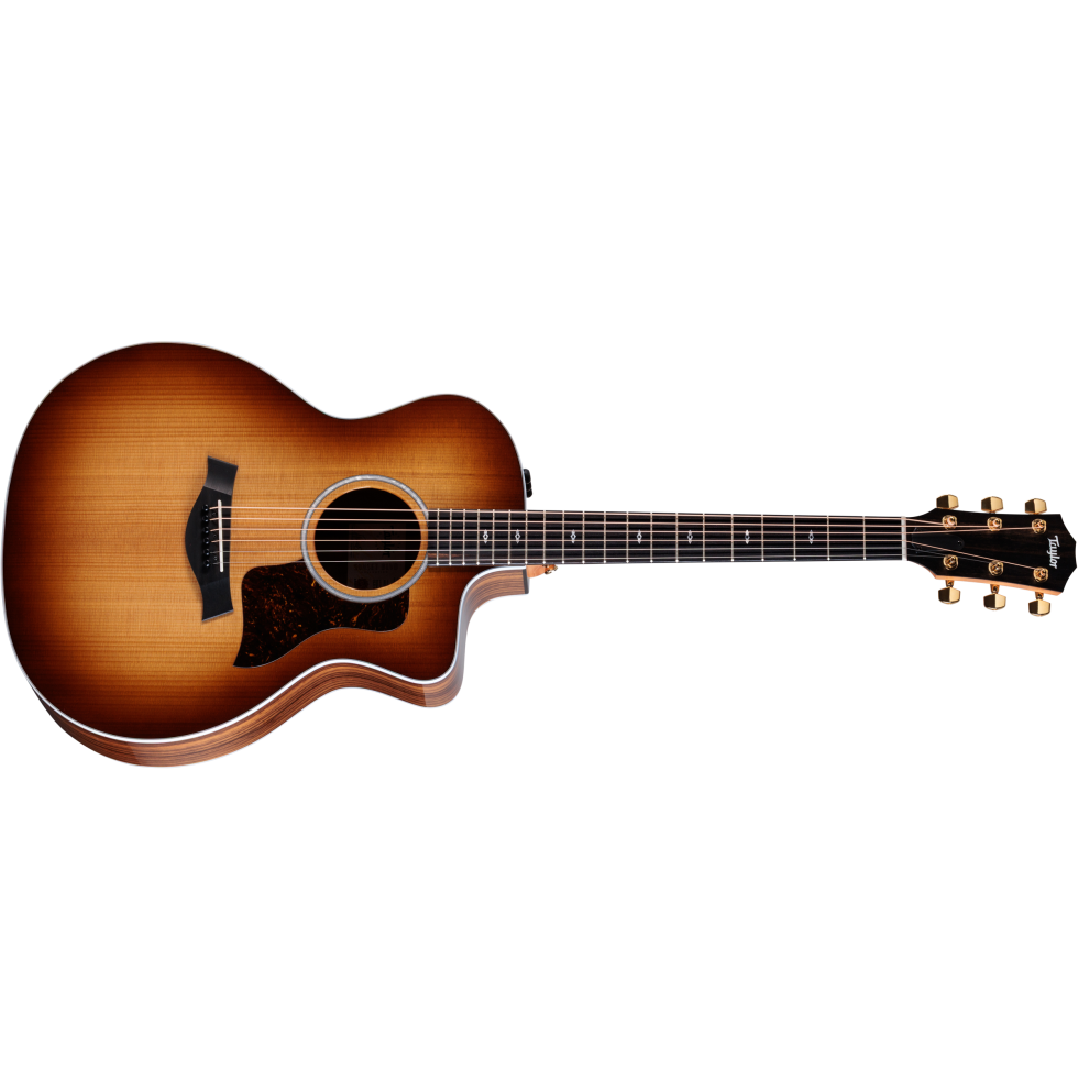 ギター TAYLER 214CE-KDLX Sunset Blvd 214ce DLX SEB Indian Rosewood Acoustic-Electric