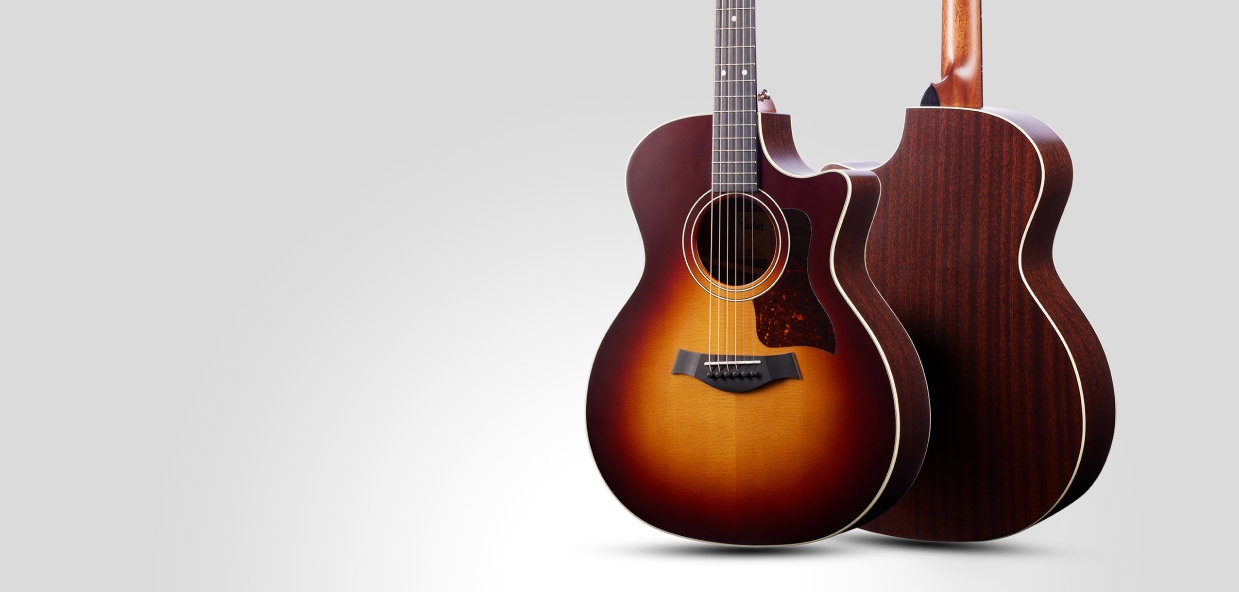 Closeup of The Last of Us guitars