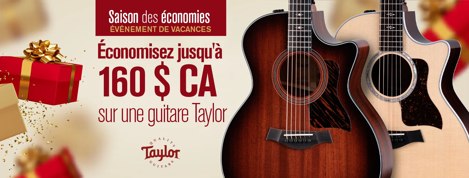 Season of Savings Taylor Guitars