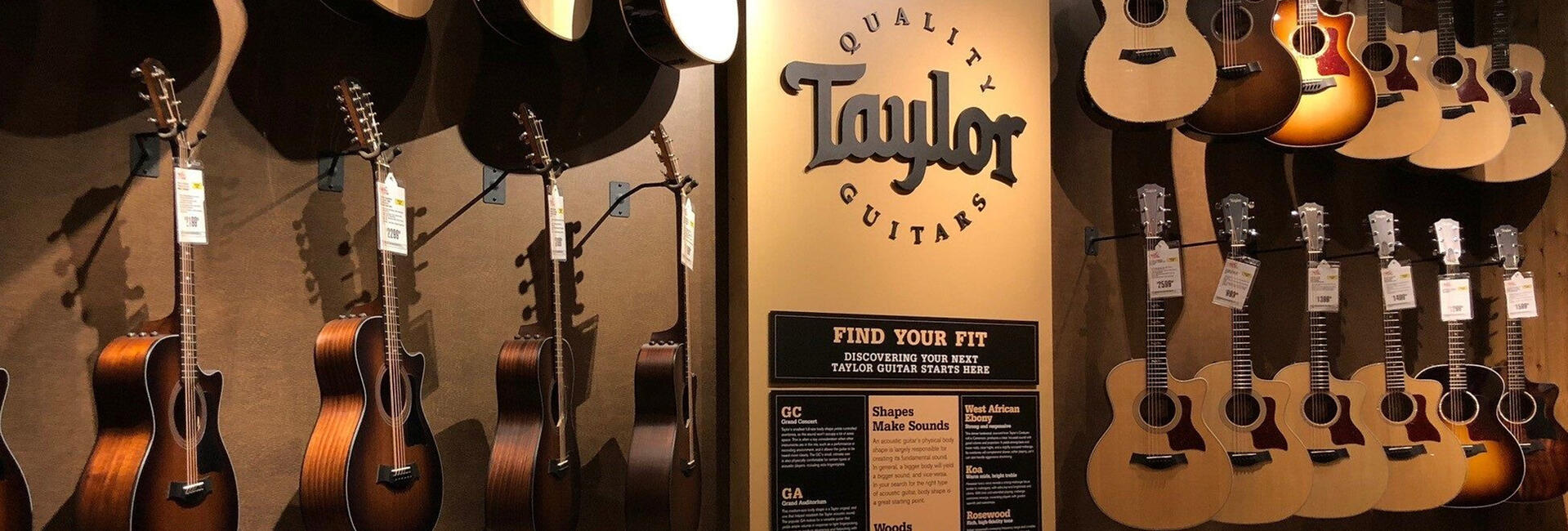 Guitar Center New Orleans Taylor Guitars