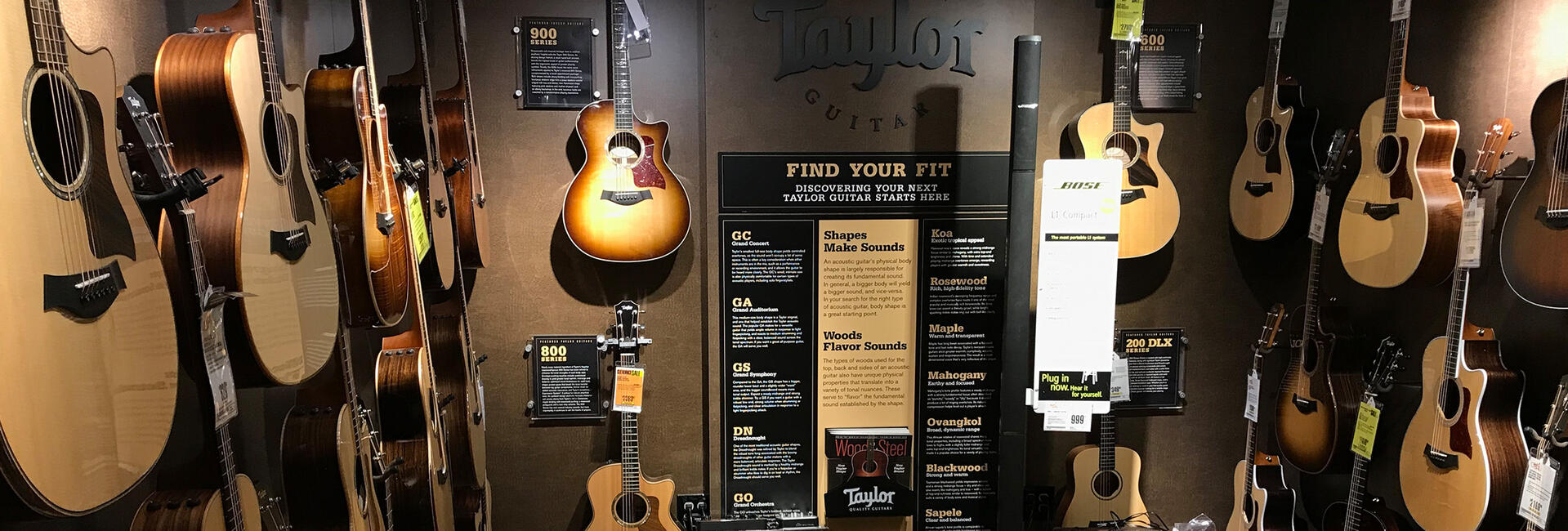 Guitar Center San Marcos Taylor Guitars