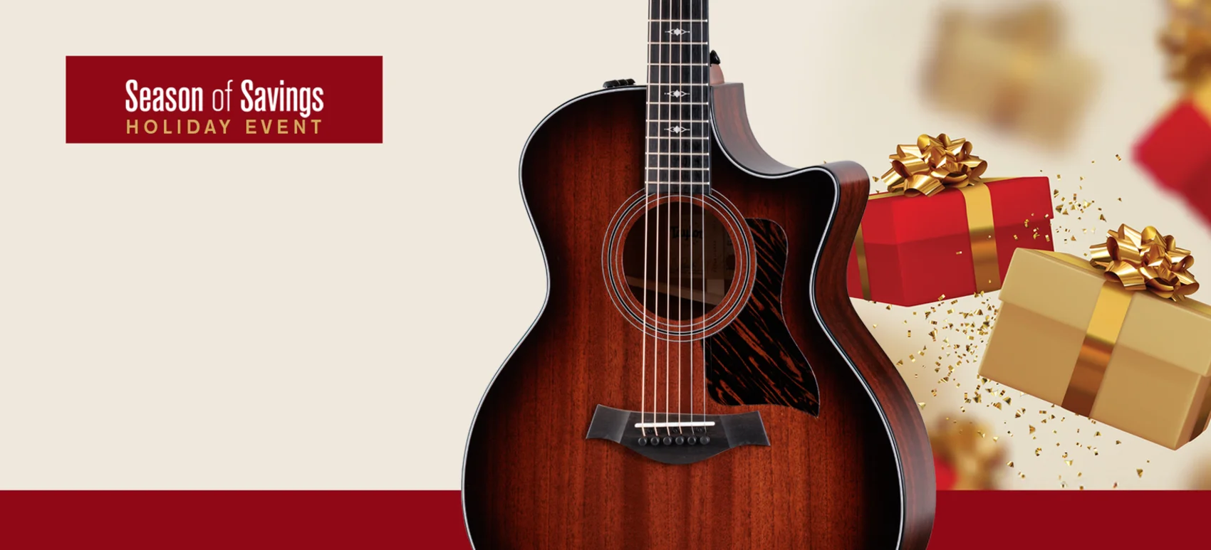 Season of Savings Taylor Guitars