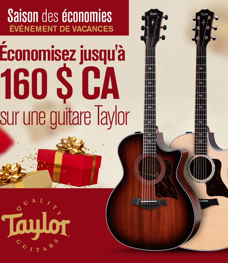 Season of Savings Taylor Guitars