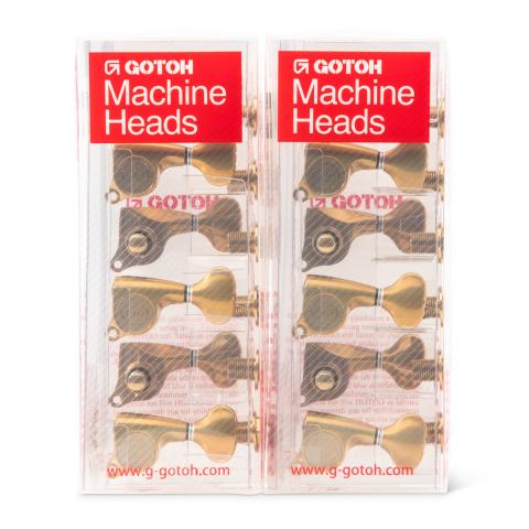 Gotoh Tuners 18:1 - 12-String, Antique Gold