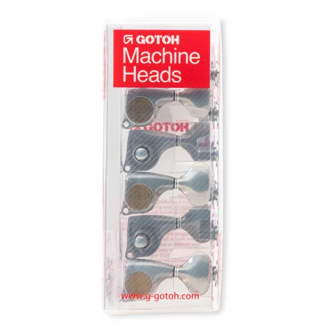 Gotoh Tuners 21:1 - 6-String, Antique Chrome