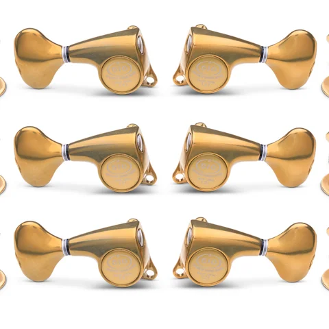 Gotoh Tuners 21:1 - 6-String, Antique Gold
