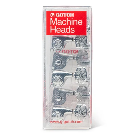 Gotoh Luxury Tuners 21:1 - 6-String, Chrome