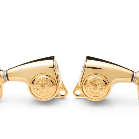 Gotoh Luxury Tuners 21:1 - 6-String, Polished Gold
