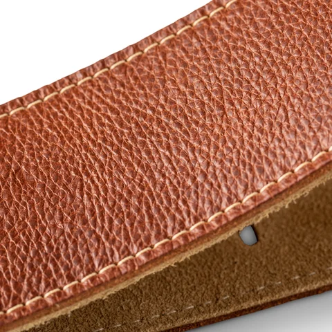 Taylor 2.5" Leather Guitar Strap - Suede Back