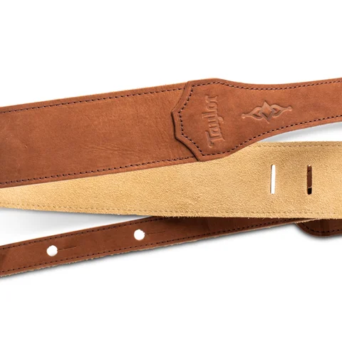 Taylor Gemstone 2.5" Sanded Leather Guitar Strap