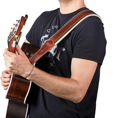 Taylor Renaissance 2.5" Leather Guitar Strap