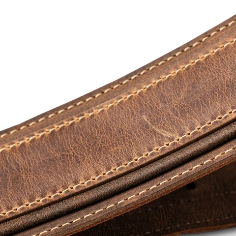 Taylor Wings Distressed Leather Guitar Strap