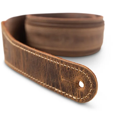Taylor Wings Distressed Leather Guitar Strap