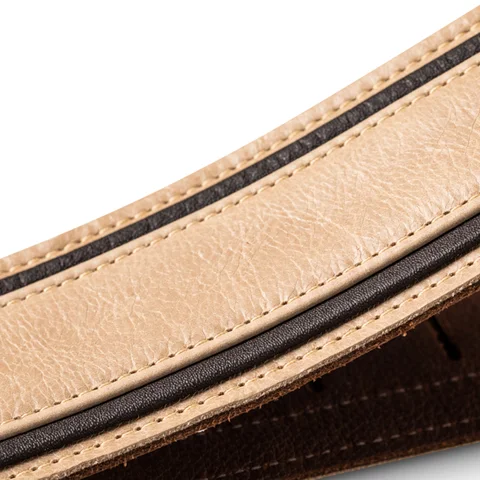 Taylor Reflections 2.5" Leather Guitar Strap - Spruce/Ebony