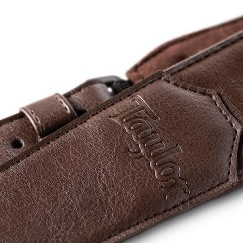 Vegan Leather Strap, Chocolate Brown, 2”