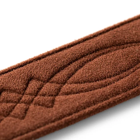 Taylor 2" Vegan Leather Guitar Strap - Medium Brown