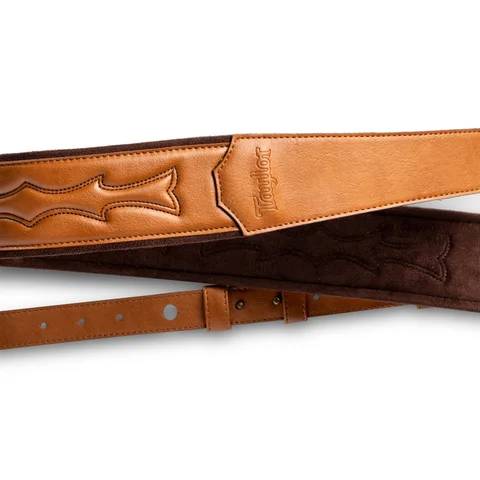 Taylor 2.75" Vegan Leather Guitar Strap - Tan
