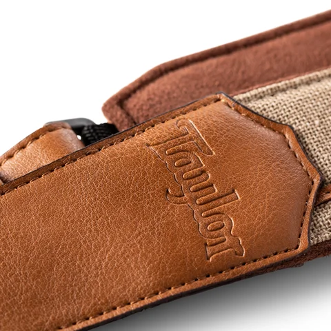 Taylor 2.5" Vegan Leather Guitar Strap - Tan