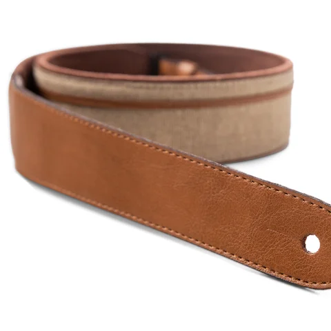 Taylor 2.5" Vegan Leather Guitar Strap - Tan