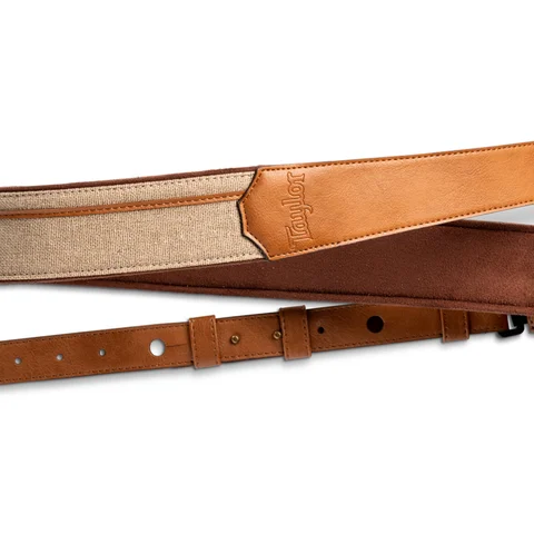 Taylor 2.5" Vegan Leather Guitar Strap - Tan