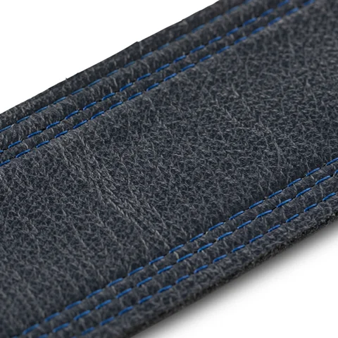 Taylor Blue Denim 2.5" Guitar Strap - Navy Edge