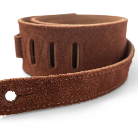 Taylor 2.5" Embroidered Suede Guitar Strap