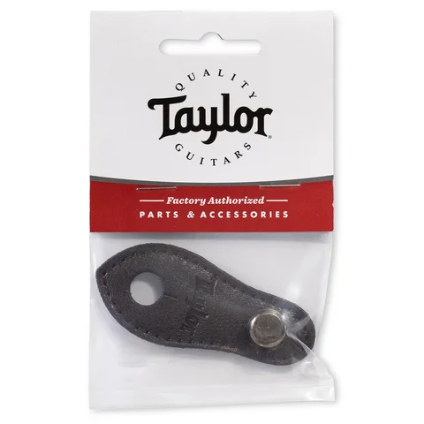 Taylor Vegan Leather StrapLink Output Jack Adapter, Chocolate Brown