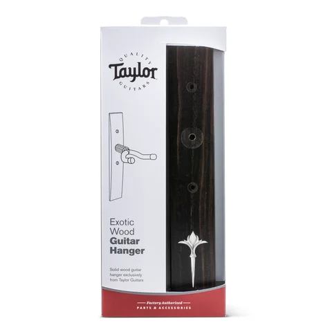 Taylor Nouveau Guitar Hanger - Ebony, Acrylic Inlay