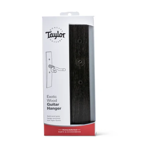 Taylor Guitar Wall Hanger - Ebony, No Inlay