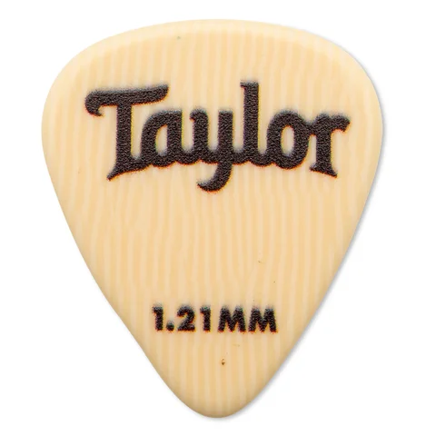 Taylor Premium DarkTone Ivoroid 351 Guitar Picks, 6-Pack