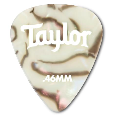 Taylor Celluloid 351 Guitar Picks, Abalone, 12-Pack
