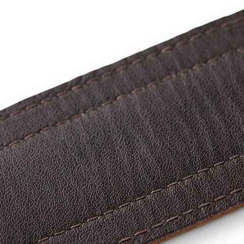 Taylor Fountain Strap, Leather, 2.5", Weathered Brn