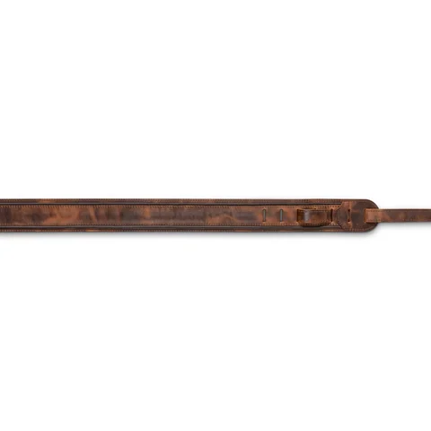 Taylor Fountain Strap, Leather, 2.5", Weathered Brn