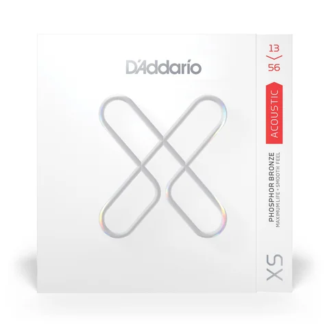 D'Addario 13-56 Medium, XS Phosphor Bronze Coated Acoustic Guitar Strings