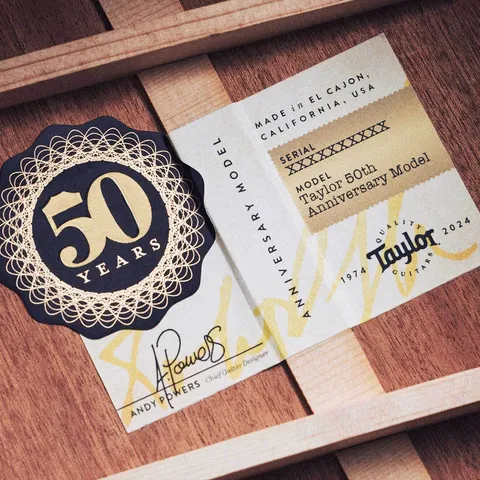 50th Anniversary Builder's Edition 814ce LTD