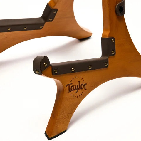 Folding Mahogany Stand