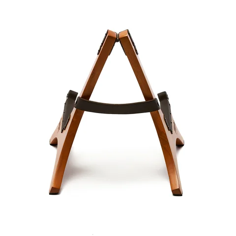 Folding Mahogany Stand