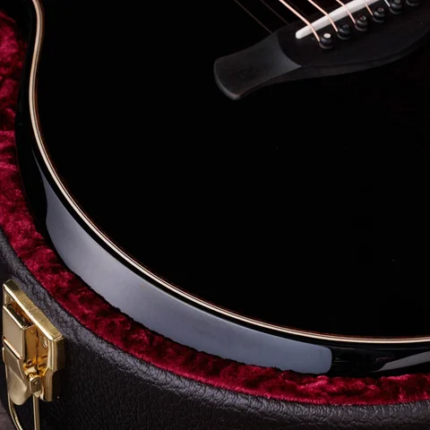 Next Generation Builder's Edition 814ce Indian Rosewood/Adirondack Spruce Blacktop