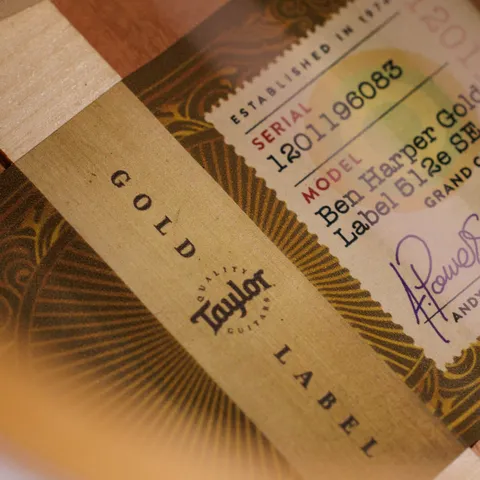 Ben Harper Gold Label 512e Special Edition