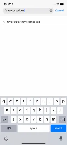 TG TaylorSense AppStore Step3