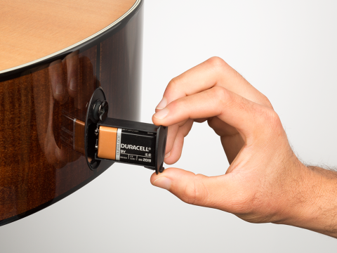 electric guitar battery box