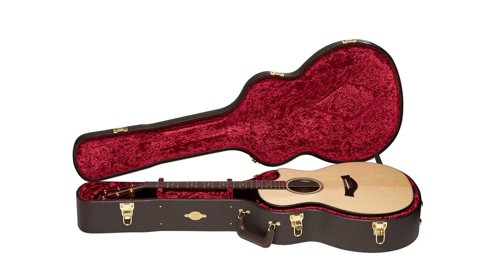 【美品】Taylor アコースティックギター用ハードケース（Grand Auditorium Deluxe Brown） Product-5201-55-Carousel2.jpg.