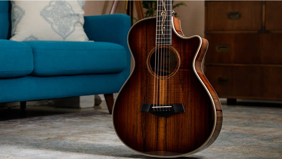 K22ce 12-Fret Hawaiian Koa Acoustic-Electric Guitar | Taylor Guitars