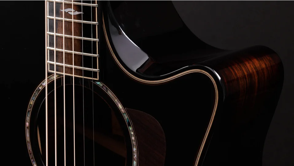 【極美品】Taylor Builders Edition 814ce Taylor Builder's Edition 814ce Acoustic-electric Guitar - Blacktop