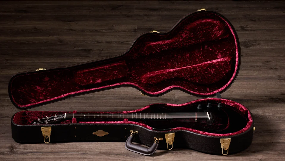 T5z Pro, Black Shamel Ash Acoustic Guitar | Taylor Guitars