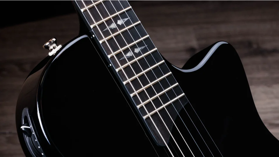 T5z Pro, Black Shamel Ash Acoustic Guitar | Taylor Guitars